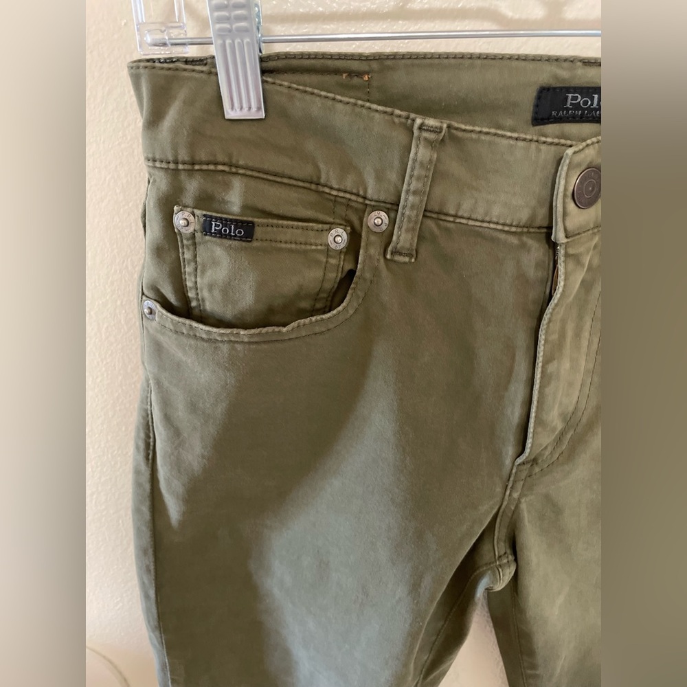 Polo by Ralph Lauren Olive Women Jeans - Picture 2 of 13